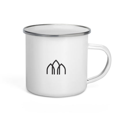 Walk Humbly Enamel Mug